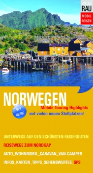 Reiseführer NORWEGEN - Reisewege zum Nordkap