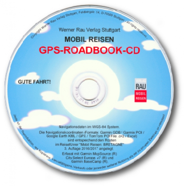 Kroatien GPS-CD
